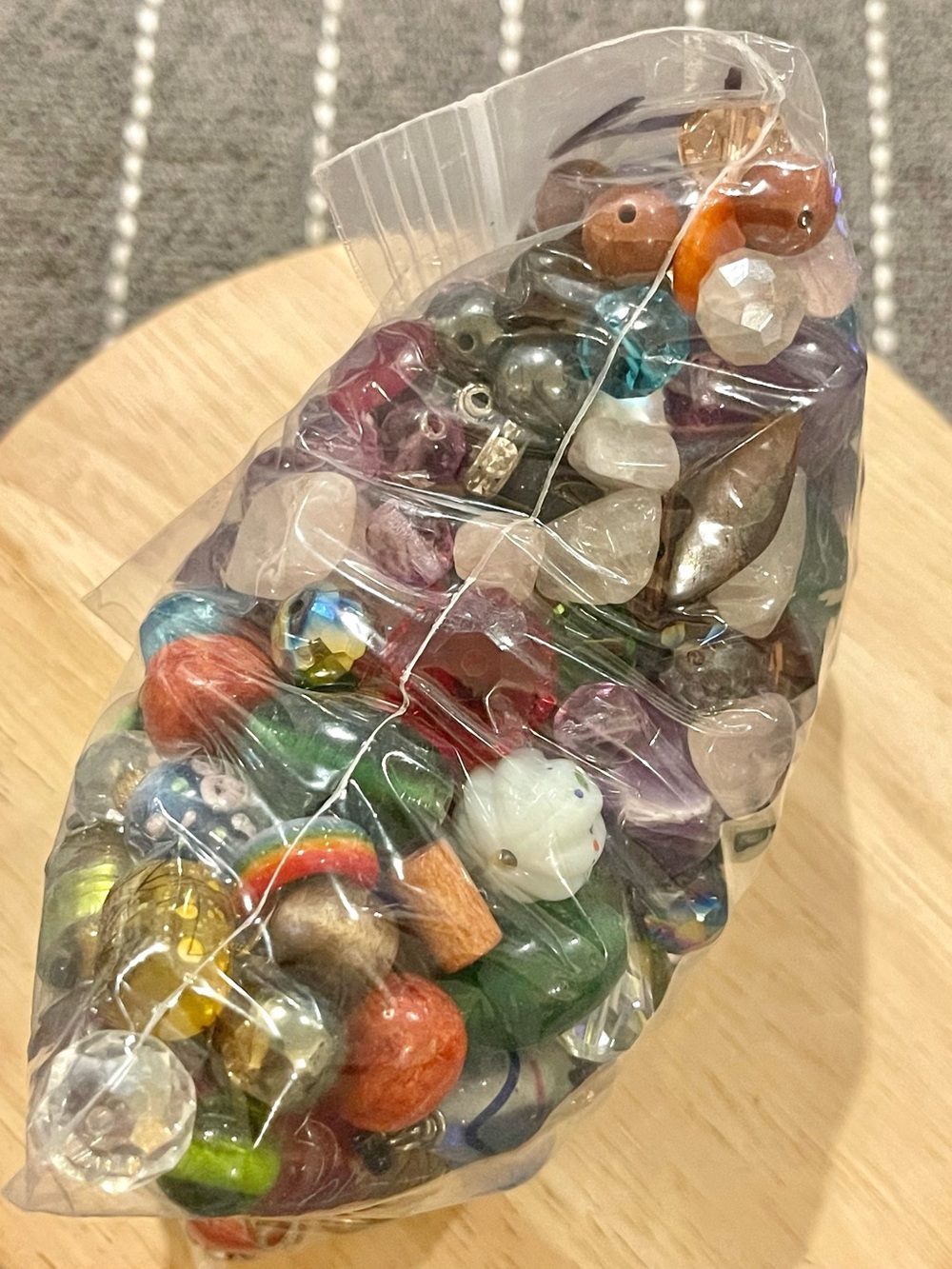 🌑BULK One Pound Estate Collection Craft Glass Beads Mix for DIY🌑 - Picture 3 of 4